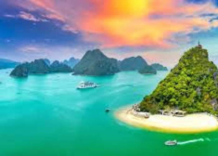 DU LỊCH TÀU BIỂN 5 SAO VỊNH HẠ LONG - CÔNG VIÊN HẠ LONG - BÃI CHÁY