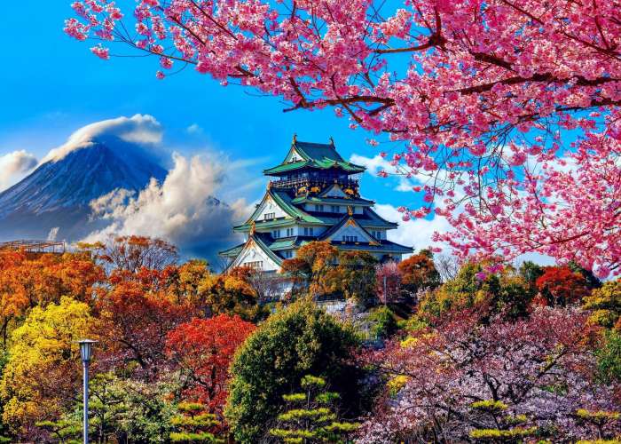 TOUR NHẬT BẢN: OSAKA - NARA - PHÚ SĨ - TOKYO 6N5Đ
