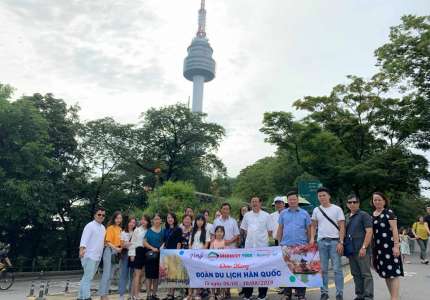 Đoàn Khách Du Lịch Hàn Quốc Tháng 8 2019