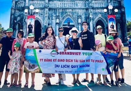 Trung Tâm ĐK Giao Dịch Tài Sản Bộ Tư Pháp Du Lịch Quy Nhơn Tháng 7