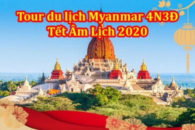 Du Lịch Myanmar 4 Ngày 3 Đêm Tết Âm Lịch (Bay Vietnam Airlines)