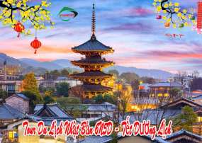 Tour Nhật Bản 6 Ngày 5 Đêm Tết Dương Lịch Từ Hà Nội (Bay Vietnam Airlines)