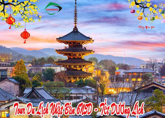 Tour Nhật Bản 6 Ngày 5 Đêm Tết Dương Lịch Từ Hà Nội (Bay Vietnam Airlines)