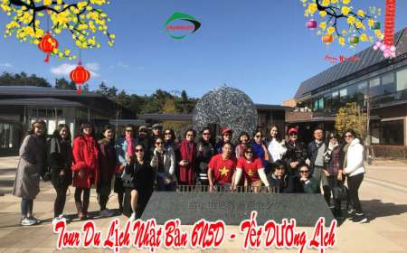 Tour Du Lịch Nhật Bản 6 Ngày 5 Đêm Tết Dương Lịch (Bay Vietjet Air)