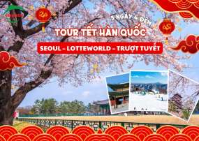 Du Lịch Hàn Quốc 5 Ngày Tết Âm  Seoul – Lotteworld – Trượt Tuyết