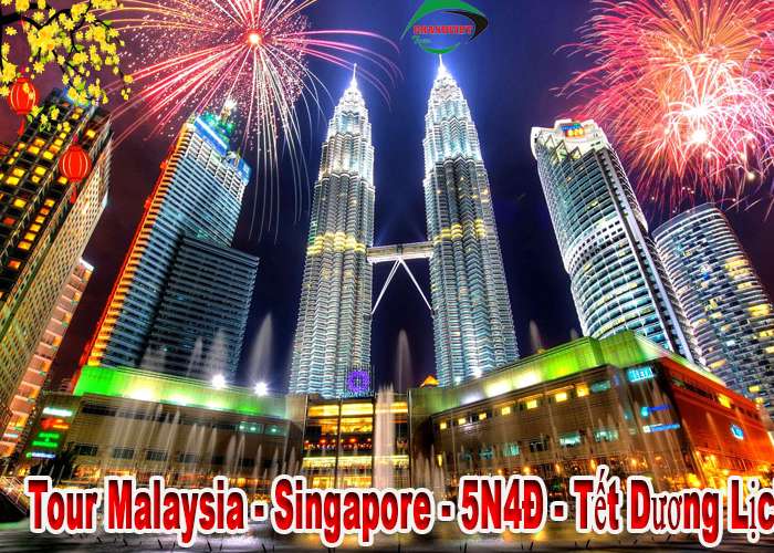 Du lịch Malaysia - Singapore 5 Ngày 4 Đêm Tết Dương Lịch (Bay AirAsia + Vietjet Air)