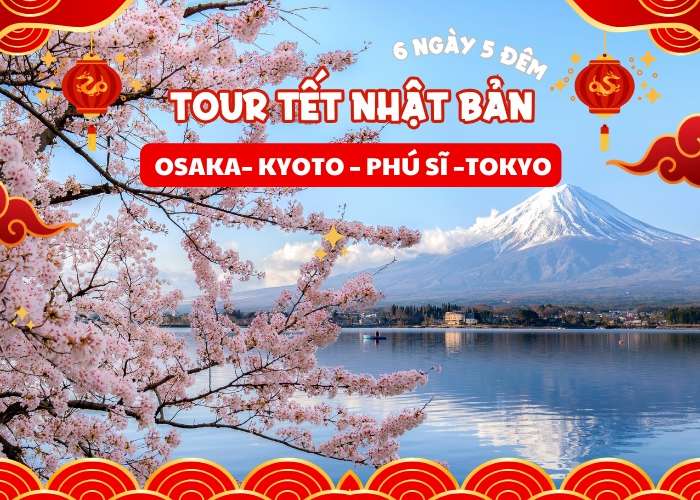 Tour Du Lịch Nhật Bản 6 Ngày 5 Đêm Tết
