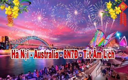 Tour Du Lịch Úc 8 Ngày 7 Đêm Tết Âm Lịch (Bay Vietnam Airlines)