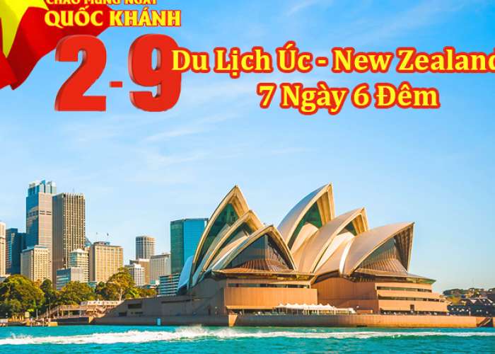 Du Lịch Úc - New Zealand 7 Ngày 6 Đêm Lễ 2/9