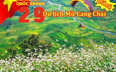 Tour Mù Cang Chải – Tú Lệ - Khau Phạ - Bảo Hà 2 Ngày Lễ 2/9