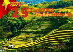 Tour Mù Cang Chải – Suối Vàng - Tú Lệ - Khau Phạ 3 Ngày Lễ 2/9