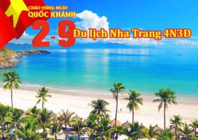 Tour Du Lịch Nha Trang 4 Ngày 3 Đêm Lễ 2/9