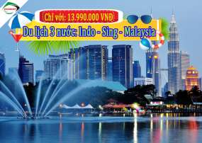 Du Lịch Singapore – Indonesia – Malaysia 6 ngày 5 Đêm