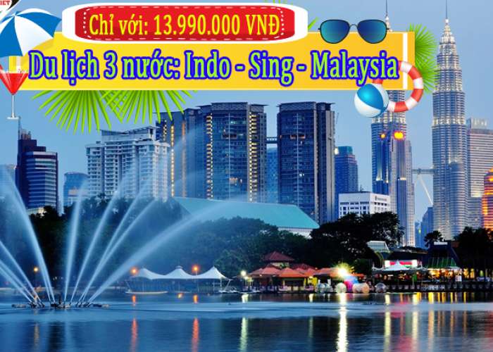 Du Lịch Singapore – Indonesia – Malaysia 6 ngày 5 Đêm