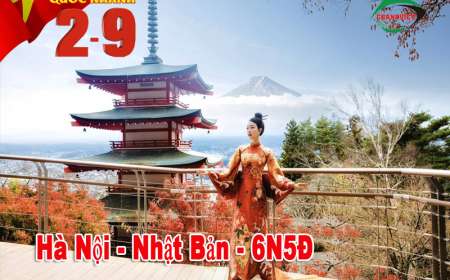 Du Lịch Nhật Bản 6 Ngày 5 Đêm 2/9 (bay Vietnamairline)