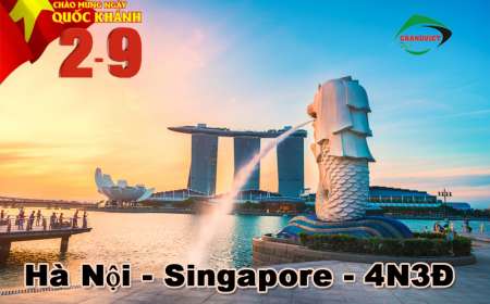 Du Lịch Singpore 4 Ngày 3 Đêm 2/9
