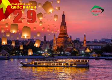Tou Du Lịch Thái Lan 5 Ngày 4 Đêm 2/9 (Bay Vietnam Airlines)