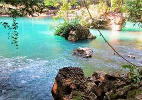 DU LỊCH XUYÊN VIỆT NAM - TRUNG QUỐC HÀ NỘI – TRÀ LĨNH –  TP. TỊNH TÂY – NGA TUYỀN PHỐ CỔ CẨM TÚ - CỔ LONG ĐẠI HIỆP CỐC HANG PÁC BÓ - THÁC BẢN GIỐC  