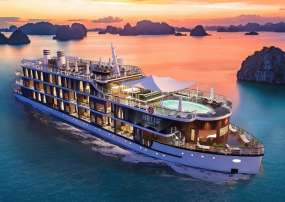 DU LỊCH TÀU BIỂN 5 SAO VỊNH HẠ LONG - CÔNG VIÊN HẠ LONG - BÃI CHÁY