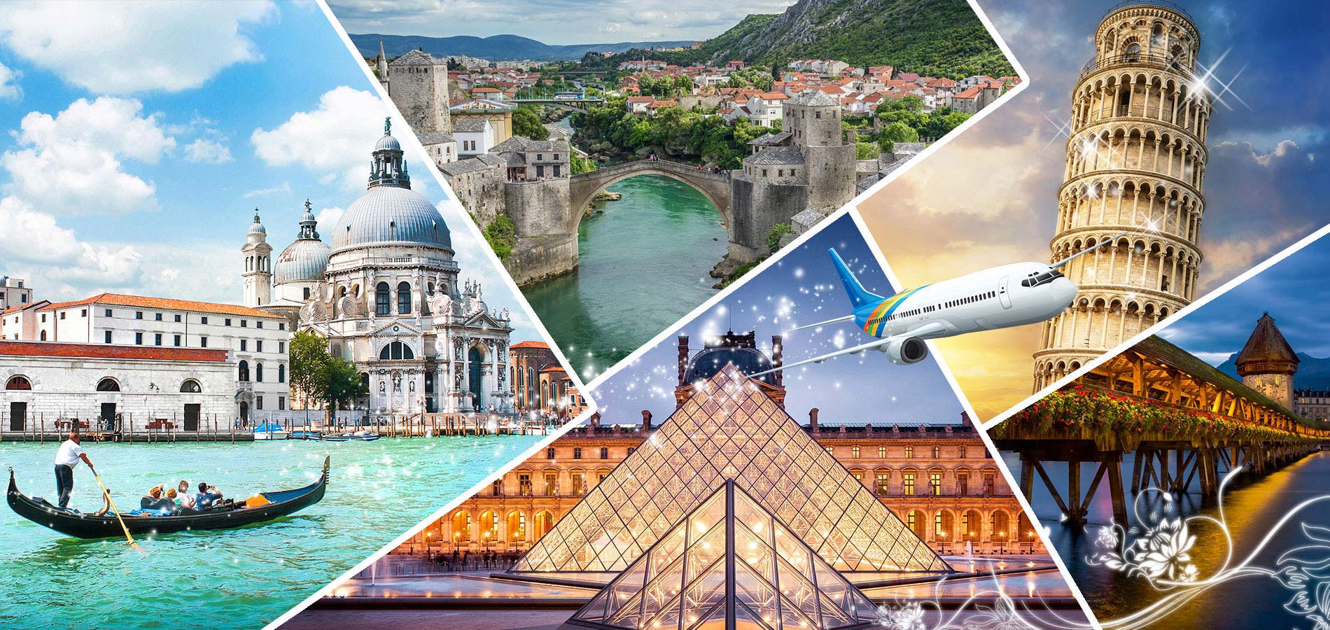 Visa châu Âu là cầu nối giữa bạn và châu Âu tuyệt đẹp với những địa điểm nổi tiếng như tháp Eiffel hay Venice đầy lãng mạn. Hãy cùng khám phá văn hóa, ẩm thực và nhiều hoạt động thú vị khác bên cạnh chi phí hợp lý và thủ tục đơn giản để có được visa châu Âu.