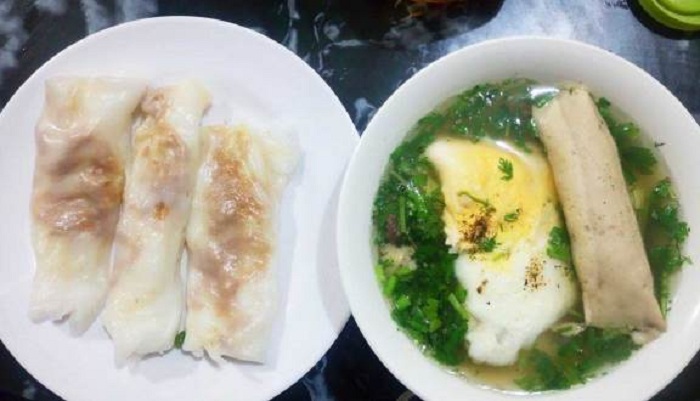 Bánh cuốn trứng