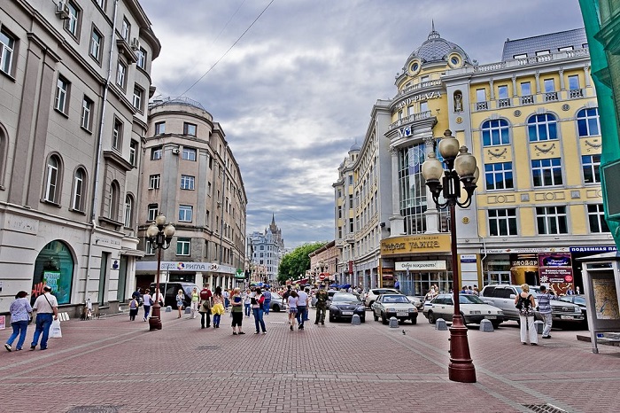 Phố cổ Arbat của Nga